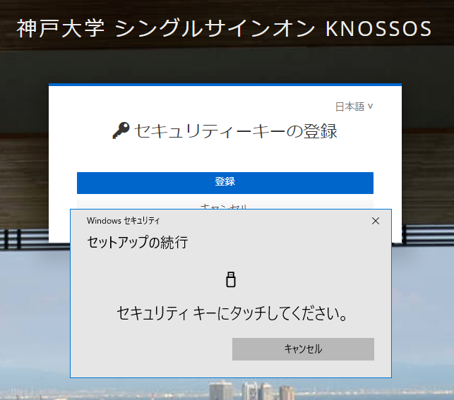 ロックの解除